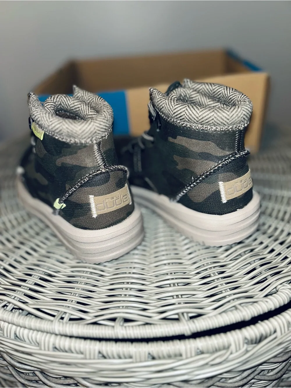 Hey Dude High Top Sneakers NWT